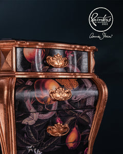 "Lethal Fruit" Bombe Chest Of Drawers