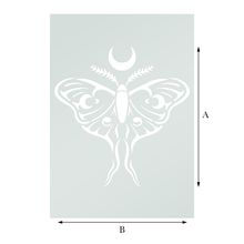 Load image into Gallery viewer, Luna Moth Stencil